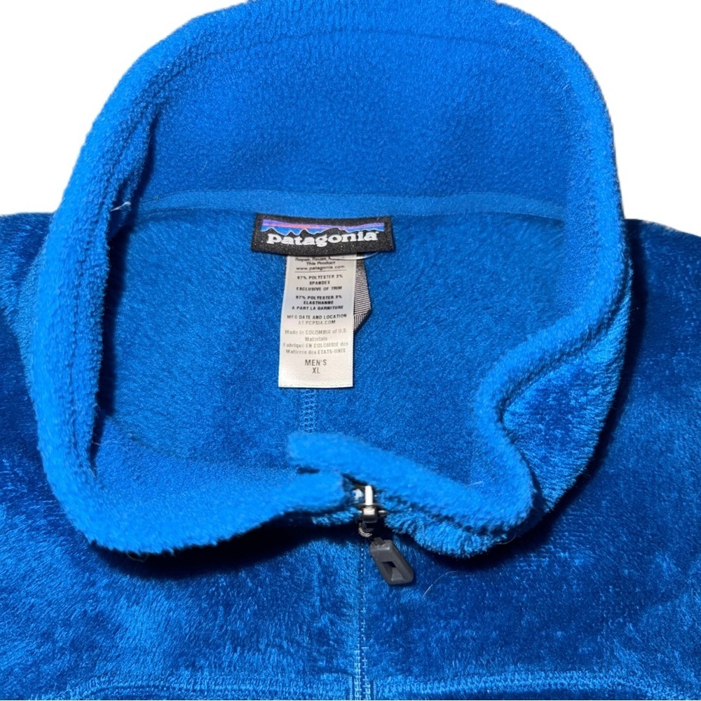 Patagonia Regulator R2 Jacket XL Bright Royal Blue Fleece Warm Performance EUC - Picture 4 of 7